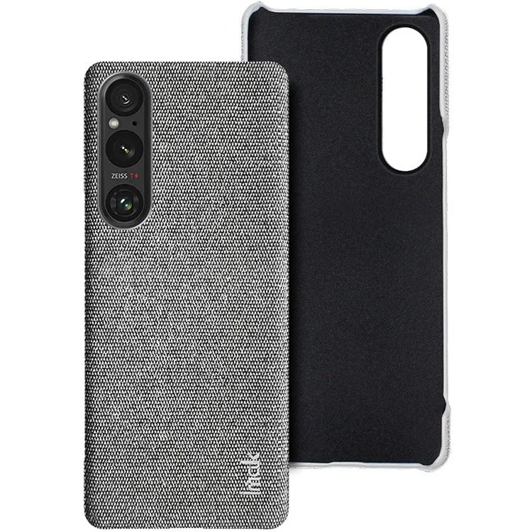 IMAK Ruiyi Series for Sony Xperia 1 V Case Dustproof PU Leather + PC Phone Protector