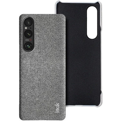 IMAK Ruiyi Series for Sony Xperia 1 V Case Dustproof PU Leather + PC Phone Protector