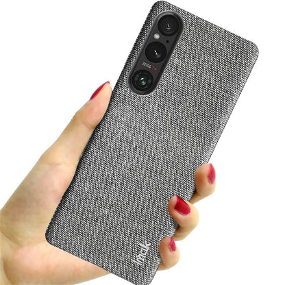 IMAK Ruiyi Series for Sony Xperia 1 V Case Dustproof PU Leather + PC Phone Protector