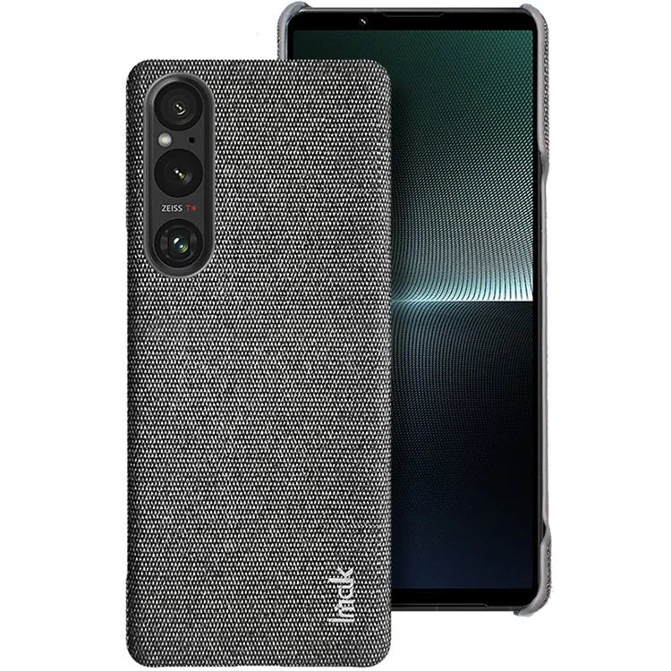 IMAK Ruiyi Series for Sony Xperia 1 V Case Dustproof PU Leather + PC Phone Protector