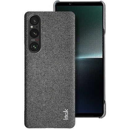 IMAK Ruiyi Series for Sony Xperia 1 V Case Dustproof PU Leather + PC Phone Protector