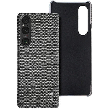 IMAK Ruiyi Series for Sony Xperia 1 V Case Dustproof PU Leather + PC Phone Protector