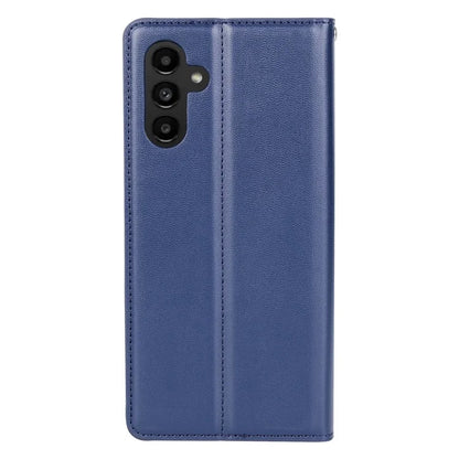 HANMAN Minuo Series For Samsung Galaxy A25 5G (Global) (161.0 x 76.5 x 8.3mm) Leather Case Mobile Phone Wallet Cover