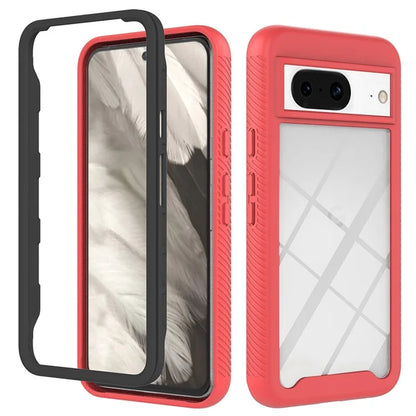 YB PC Series-3 For Google Pixel 8 Case PC+TPU Transparent Phone Protective Cover