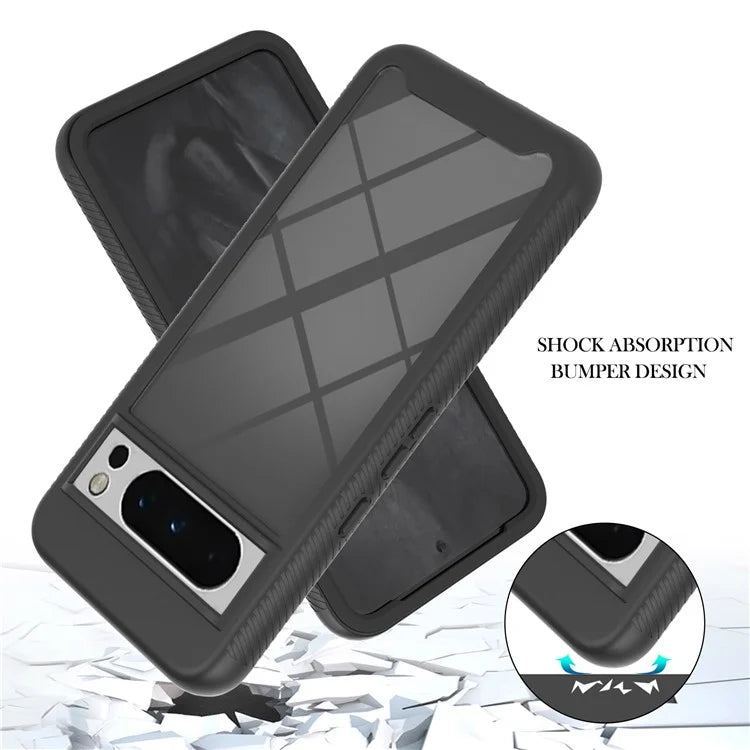 YB PC Series-3 For Google Pixel 8 Pro Case Shockproof PC+TPU Phone Back Cover
