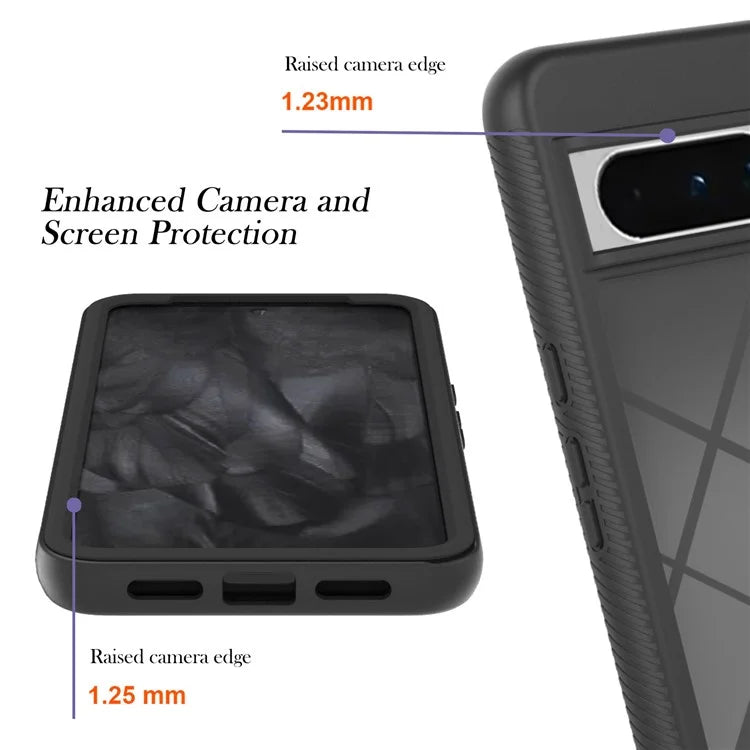 YB PC Series-3 For Google Pixel 8 Pro Case Shockproof PC+TPU Phone Back Cover