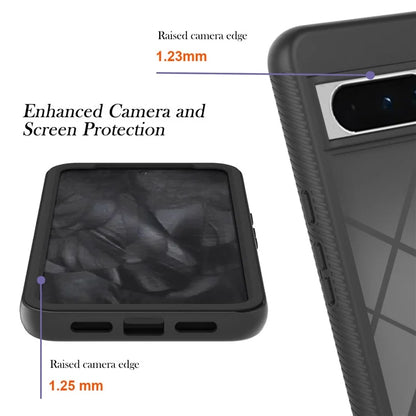 YB PC Series-3 For Google Pixel 8 Pro Case Shockproof PC+TPU Phone Back Cover