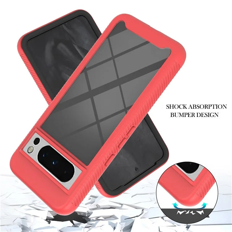 YB PC Series-3 For Google Pixel 8 Pro Case Shockproof PC+TPU Phone Back Cover