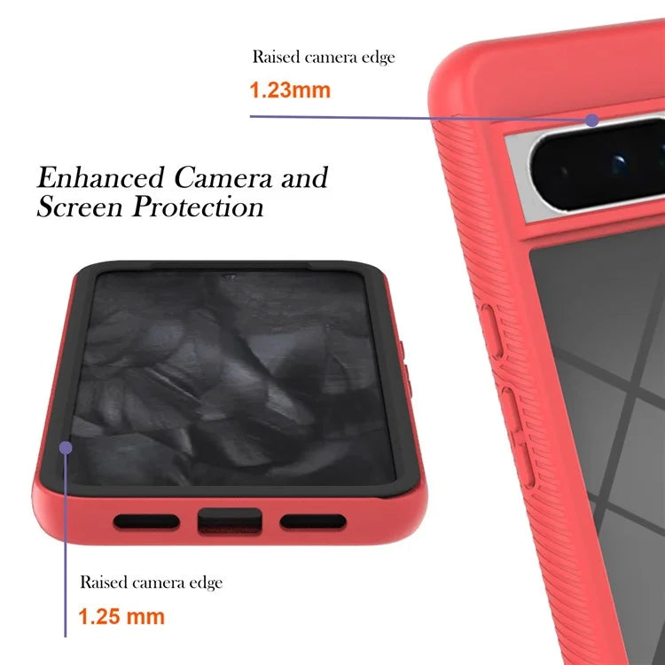 YB PC Series-3 For Google Pixel 8 Pro Case Shockproof PC+TPU Phone Back Cover