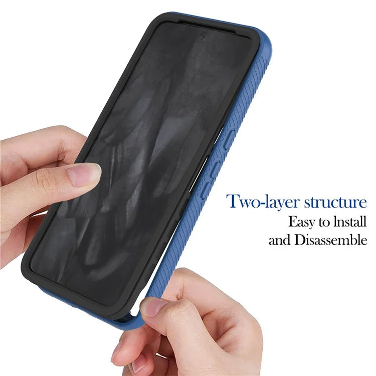 YB PC Series-3 For Google Pixel 8 Pro Case Shockproof PC+TPU Phone Back Cover