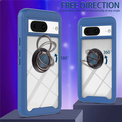 YB PC Series-5 For Google Pixel 8 Case PC+TPUPhone Back Cover with Ring Kickstand