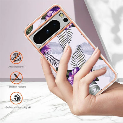 YB IMD Series-1 For Google Pixel 8 Pro Case IMD Soft TPU Electroplating Phone Cover