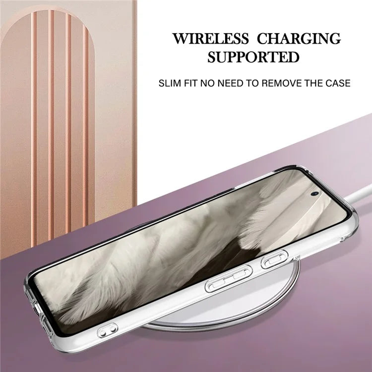 YB IMD Series-1 For Google Pixel 8 TPU Case IMD Pattern Electroplated Phone Cover