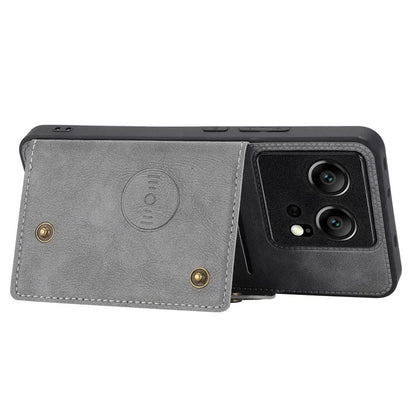 For Xiaomi 13T / 13T Pro / Redmi K60 Ultra Cover Card Slots PU Leather+TPU Phone Kickstand Case
