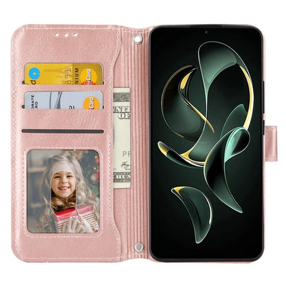For Xiaomi Redmi K60 Ultra / 13T / 13T Pro Case Shockproof Leather Wallet Phone Cover with Long and Short Straps