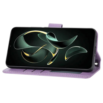 For Xiaomi Redmi K60 Ultra / 13T / 13T Pro Case Shockproof Leather Wallet Phone Cover with Long and Short Straps
