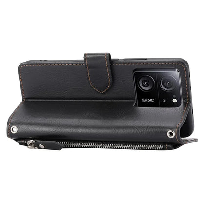 For Xiaomi Redmi K60 Ultra / 13T / 13T Pro Case Shockproof Leather Wallet Phone Cover with Long and Short Straps