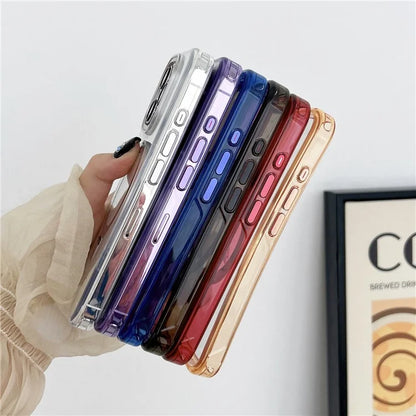 For iPhone 15 Pro Kickstand Case Compatible with MagSafe TPU+PC Clear Phone Cover