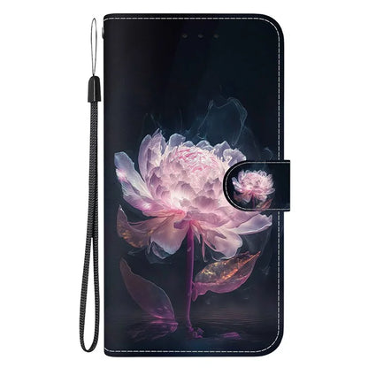For Transsion Tecno Pova 5 4G Case Pattern Printing Phone Leather Cover