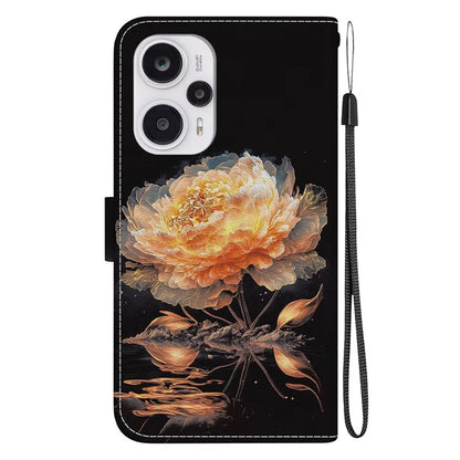For Xiaomi Poco F5 5G / Redmi Note 12 Turbo Case PU Leather Stand Cover