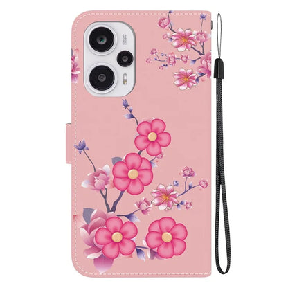 For Xiaomi Poco F5 5G / Redmi Note 12 Turbo Case PU Leather Stand Cover