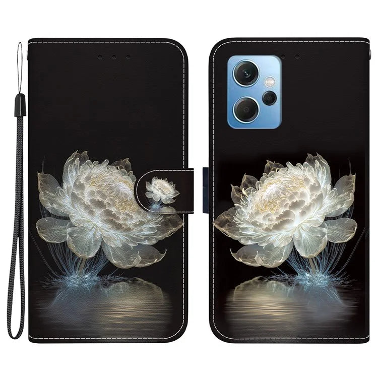 For Xiaomi Redmi Note 12 4G Case Anti-drop Wallet Leather Cover