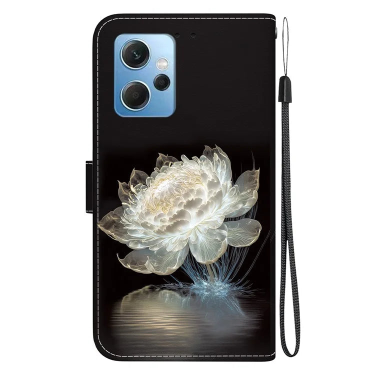 For Xiaomi Redmi Note 12 4G Case Anti-drop Wallet Leather Cover