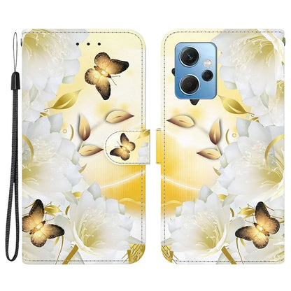 For Xiaomi Redmi Note 12 4G Case Anti-drop Wallet Leather Cover