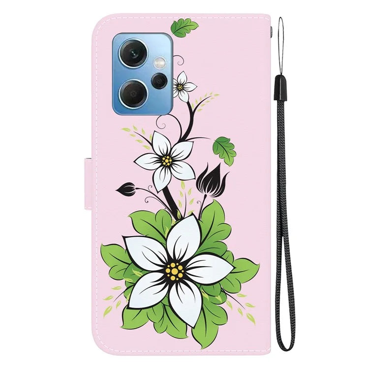 For Xiaomi Redmi Note 12 4G Case Anti-drop Wallet Leather Cover