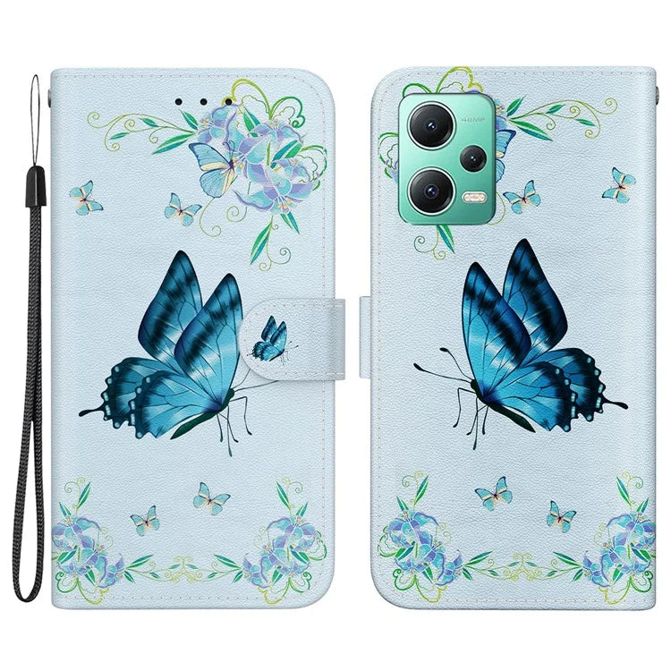 For Xiaomi Redmi Note 12 5G (China) / (India) / (Global) / Poco X5 5G Case Stand Leather Wallet Cover