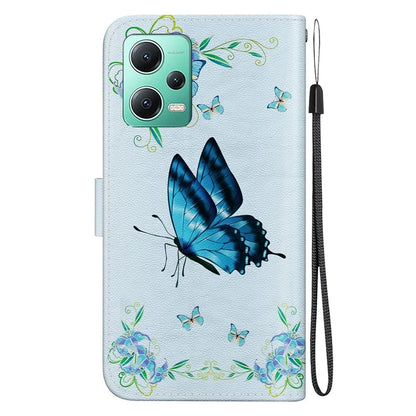 For Xiaomi Redmi Note 12 5G (China) / (India) / (Global) / Poco X5 5G Case Stand Leather Wallet Cover