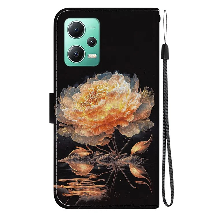 For Xiaomi Redmi Note 12 5G (China) / (India) / (Global) / Poco X5 5G Case Stand Leather Wallet Cover