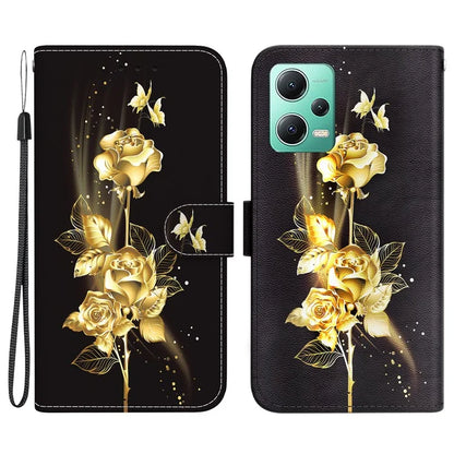For Xiaomi Redmi Note 12 5G (China) / (India) / (Global) / Poco X5 5G Case Stand Leather Wallet Cover