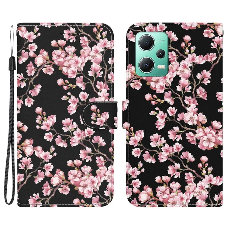 For Xiaomi Redmi Note 12 5G (China) / (India) / (Global) / Poco X5 5G Case Stand Leather Wallet Cover