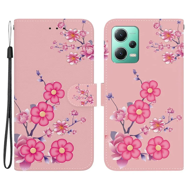 For Xiaomi Redmi Note 12 5G (China) / (India) / (Global) / Poco X5 5G Case Stand Leather Wallet Cover