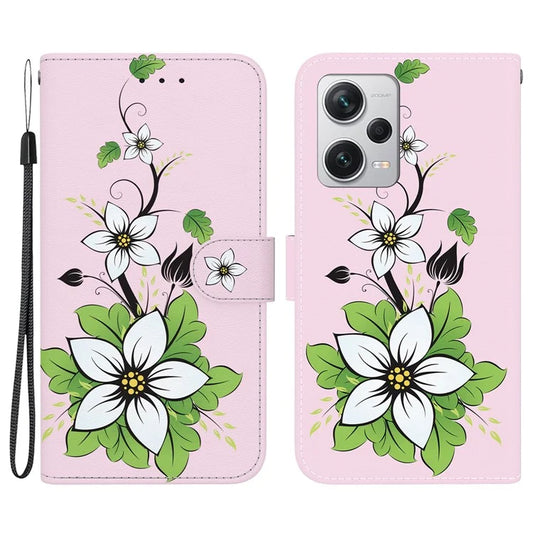 For Xiaomi Redmi Note 12 Pro+ 5G Case Pattern Printing Phone Wallet Cover