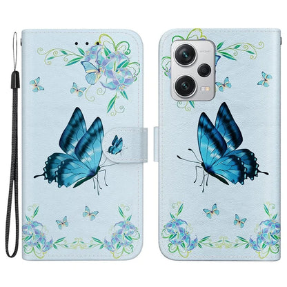 For Xiaomi Redmi Note 12 Pro+ 5G Case Pattern Printing Phone Wallet Cover