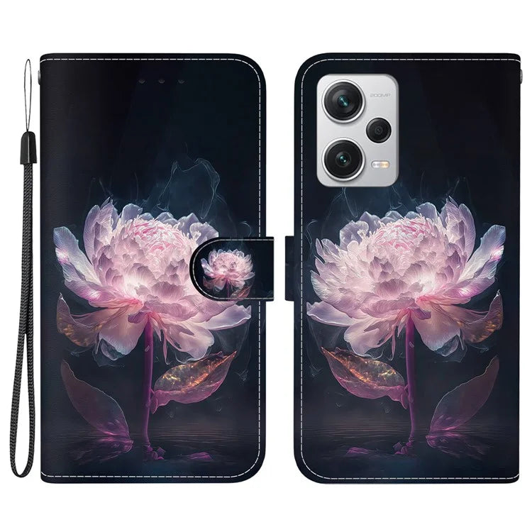 For Xiaomi Redmi Note 12 Pro+ 5G Case Pattern Printing Phone Wallet Cover