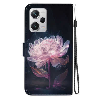 For Xiaomi Redmi Note 12 Pro+ 5G Case Pattern Printing Phone Wallet Cover