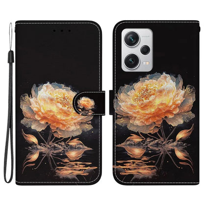 For Xiaomi Redmi Note 12 Pro+ 5G Case Pattern Printing Phone Wallet Cover