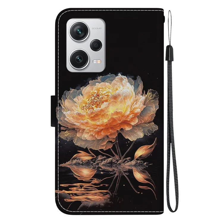 For Xiaomi Redmi Note 12 Pro+ 5G Case Pattern Printing Phone Wallet Cover