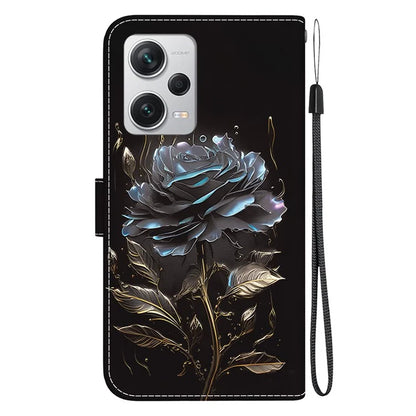 For Xiaomi Redmi Note 12 Pro+ 5G Case Pattern Printing Phone Wallet Cover