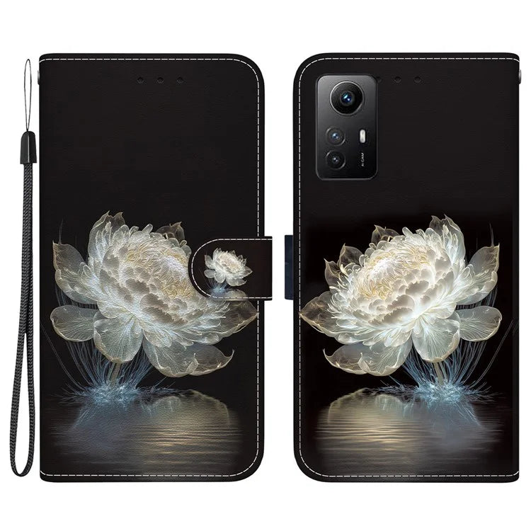 For Xiaomi Redmi Note 12S 4G Case Wallet Stand Mobile Phone Cover