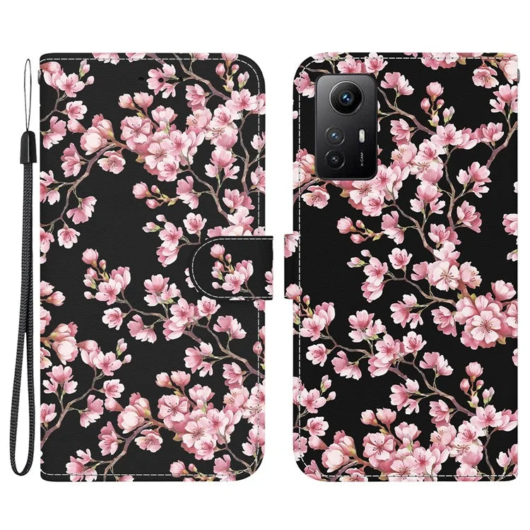 For Xiaomi Redmi Note 12S 4G Case Wallet Stand Mobile Phone Cover