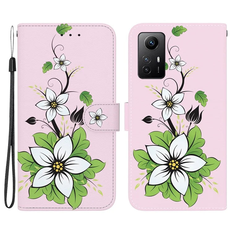 For Xiaomi Redmi Note 12S 4G Case Wallet Stand Mobile Phone Cover