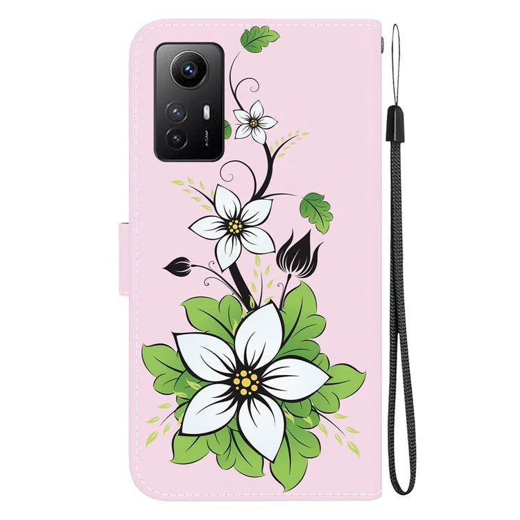 For Xiaomi Redmi Note 12S 4G Case Wallet Stand Mobile Phone Cover
