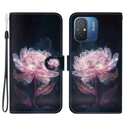 For Xiaomi Redmi 12C 4G Case Anti-scratch Wallet Phone Cover