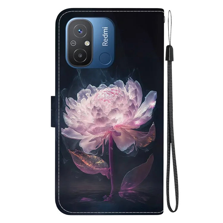 For Xiaomi Redmi 12C 4G Case Anti-scratch Wallet Phone Cover