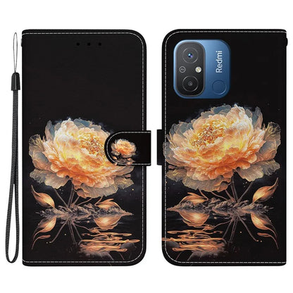 For Xiaomi Redmi 12C 4G Case Anti-scratch Wallet Phone Cover