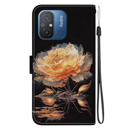 For Xiaomi Redmi 12C 4G Case Anti-scratch Wallet Phone Cover